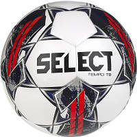 Мяч футбольный Select Tempo TB v23 біло-сірий Уні 5 (5703543317066)