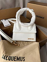 Jacquemus White 18x13x8 женские сумочки и клатчи хорошее качество