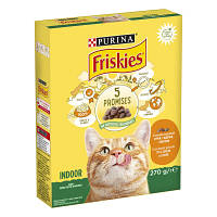 Сухой корм для кошек Purina Friskies Indoor с курицей и овощами 270 г (7613035351820) o