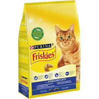Сухой корм для кошек Purina Friskies Sterile с лососем и овощами 270 г (7613035352346) o