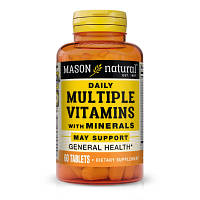 Мультивитамин Mason Natural Мультивитамины и минералы на каждый день, Daily Multiple Vit (MAV09555) o