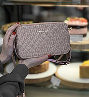 Michael Kors The Snapshot Bag Light Pink 21х12,5х7 женские сумочки и клатчи хорошее качество