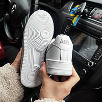 Жіночі кросівки Nike Air Force 1 білі хорошее качество Размер 38(24см),