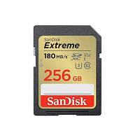 Карта памяти SanDisk 256GB SD class 10 UHS-I Extreme (SDSDXVV-256G-GNCIN) o