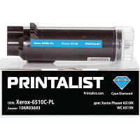 Тонер-картридж Printalist Xerox Ph6510N, WC 6515N, 106R03693 Cyan (Xerox-6510C-PL) o