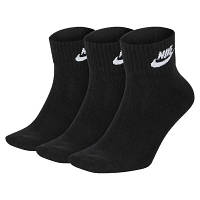 Носки Nike U NK NSW EVRY ESSENTIAL ANKLE 3PR SK0110-010 34-38 3 пари Чорні (193145890510) o