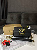 Pinko Mini Love Bag One Simply Black/Gold хорошее качество