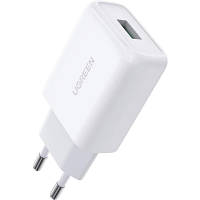Зарядное устройство Ugreen CD122 18W USB QC 3.0 Charger (White) (10133) o