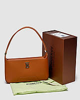 Burberry Leather TB Shoulder Bag "Brown" 28 х 16.5 х 6 см женские сумочки и клатчи хорошее качество