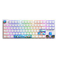 Клавиатура Hator Rockfall 2 Mecha TKL Authentic Edition Aurum Milky Way Silent USB Fighting Cats (HTK-532) o