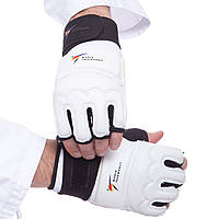 Перчатки для тхэквондо с фиксатором запястья WTF SP-Sport BO-2310-W z14-2024