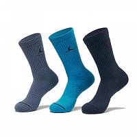 Носки Nike U ED CUSH POLY CREW 3PR 144 DX9632-907 42-46 3 пари Синій/Темно-синій/Блакитний (196605004601) o