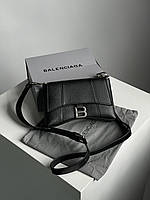 Balenciaga Black Hourglass Sling Bag 20 х 13 х 6 см женские сумочки и клатчи хорошее качество