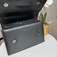 Замшевая женская мини сумочка клатч стиль Луи Витон черная, сумка для девушек замша хорошее качество