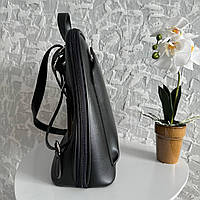 Женский городской рюкзак сумка трансформер стиль Зара, женский рюкзачок черный Zara хорошее качество