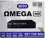 Цифровий тюнер OMEGA DV3-T2 Full HD, WiFi, ТВ-приставка з USB, запис, інтернет, фото 4