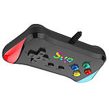 Портативна ігрова консоль з геймпадом SUP WOW-X7Mini 500 ігор мініретроприставка з екраном 3.5", фото 4
