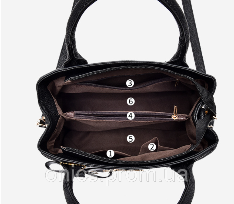 Стильная женская мини сумка с брелком, женская сумочка на плечо с брелочком хорошее качество - фото 10 - id-p2191802348