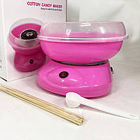 Аппарат для сладкой ваты Cotton Candy Maker. DQ-442 Цвет: розовый