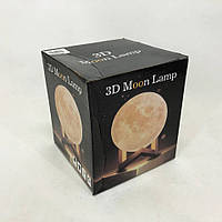 Детские ночники 3d lamp Moon Lamp 13 см / Светильник-ночник 3d лампа / Лампа светильник PF-863 3д ночник