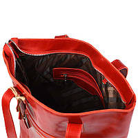 Женская сумка шоппер кожа Алькор Limary lim-3440GR lipstick Red хорошее качество
