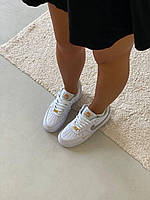 Nike Air Force 1 White Grey Logo хорошее качество кроссовки и кеды хорошее качество Размер 38