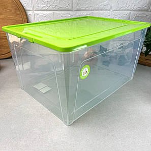 Великий контейнер із кришкою для зберігання 18 л Smart Box, фото 1