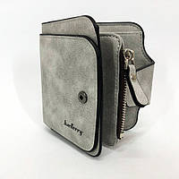 Портмоне Кошелек Baellerry Forever Mini N2346, небольшой женский кошелек в подарок. WJ-918 Цвет: серый