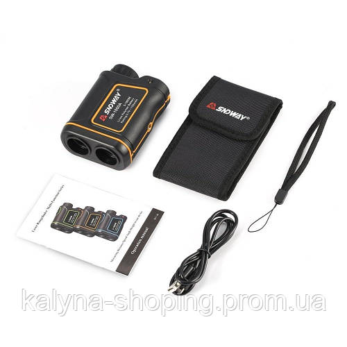 Дальномер лазерный ПРО + измеритель скорости SNDWAY SW-1000A 1000м x ...