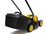 Газонокосарка потужна електрична (електрогазонокосарка) із травозбірником Geko Електричні газонокосарки, фото 5