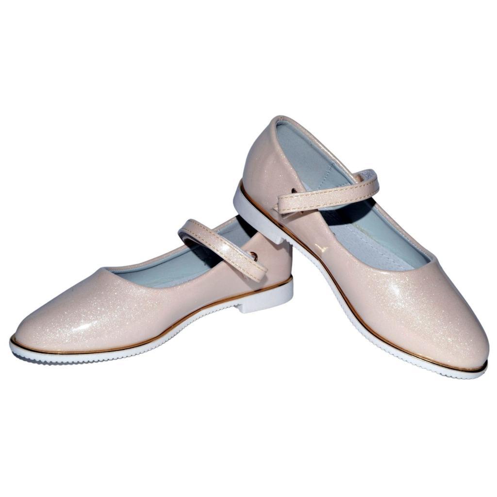 Нарядні туфлі для дівчинки 27 розмір, шкіряна устілка, супінатор, 105-02-07