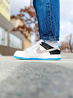 Nike Dunk LOW NEUTRAL GREY LASER BLUE хорошее качество кроссовки и кеды хорошее качество Размер 41