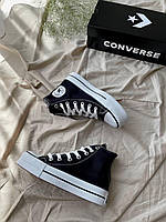 Converse Hight x Chuck Taylor Platform Black хорошее качество кроссовки и кеды хорошее качество Размер 37