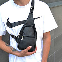 Мужская сумка-слинг тактическая плечевая / Борсетка сумка через плечо / Мужская сумка ZE-615 на грудь