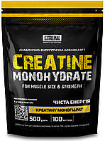 100% чиста креатина моногідрат Extremal 500 г пакет Creatine monohydrate в порошку z18-2024