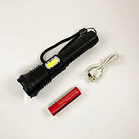 Мощный ручной фонарик Police BL-A95-P50+COB | Хороший фонарик | Тактичный фонарь | MA-334 Качественный фонарик