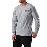 Реглан 5.11 Tactical® Stay Sharp Long Sleeve Heather Grey L, фото 3