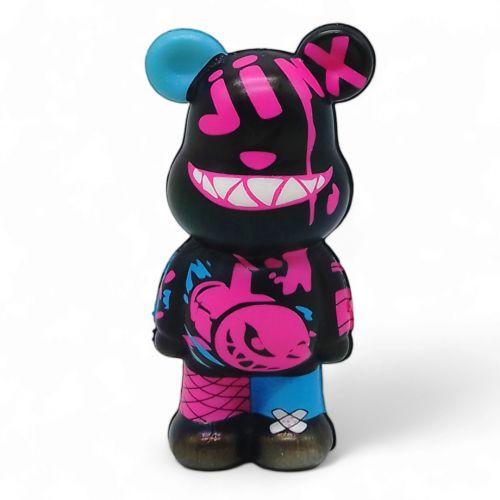 Сквіш Антистрес Ведмежа Bearbrick чорний з рожевим [tsi238442-TSI] - фото 1 - id-p2191841031