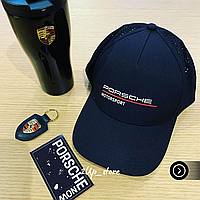 Бейсболка Porsche Motorsport Baseball Cap, Black