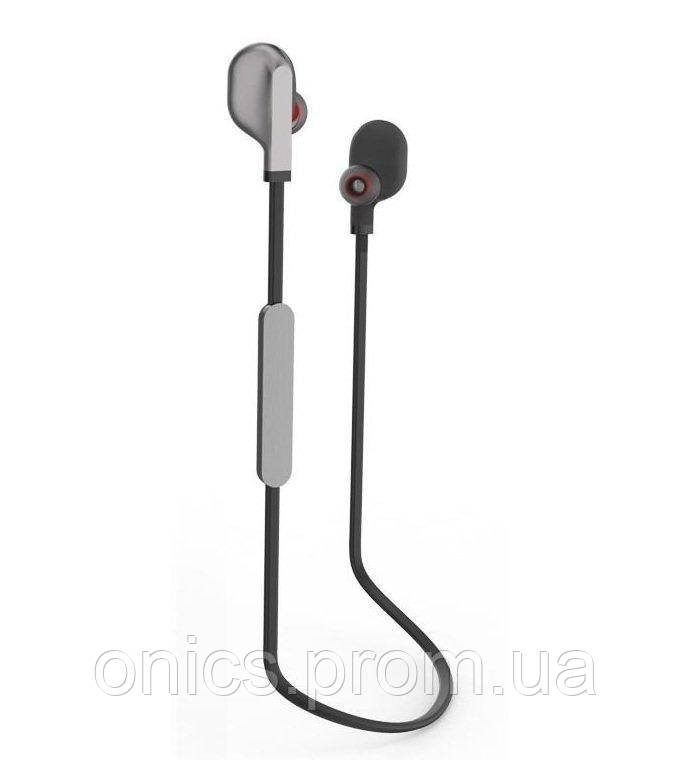 Вакуумные наушники Bluetooth Earphone Sports Remax RB-S18-Silver хорошее качество - фото 1 - id-p2191846473