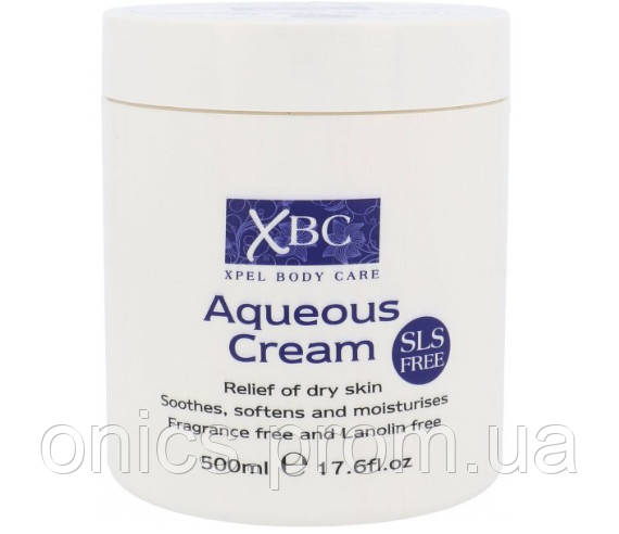 Тонизирующий крем для увлажнения и очищения тела XBC Aqueous Cream 5060120167002 500 мл хорошее качество - фото 1 - id-p2191839952