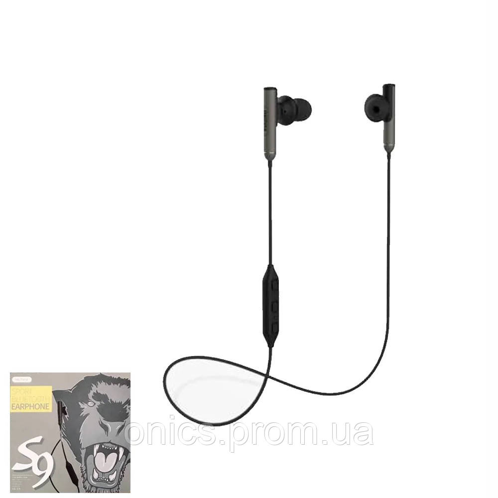 Вакуумные наушники Bluetooth Remax RB-S9-Black хорошее качество - фото 2 - id-p2191841951