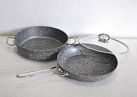 Набор посуды OMS 3257-grey 3 предмета хорошее качество