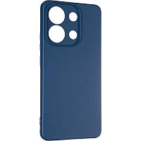 Чохол Fiji Full Soft Premium для Xiaomi Redmi Note 14S протиударний бампер з мікрофіброю Dark Blue