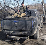 Силова кришка для пікапа BVV. Тюнінг пікапів BVV. Алюмінієва кришка багажника для кузова пікапа., фото 2