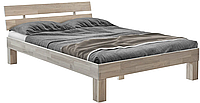 Кровать двухспальная Арктик натуральный дуб с ламелями Мебель Сервис купить в Одессе, Украине