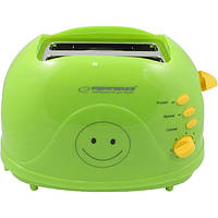 Тостер Esperanza Smiley EKT003G 750 Вт зеленый хорошее качество