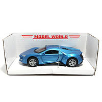 Машинка Tian Du model WORLD F1104-1M blue світло, звук