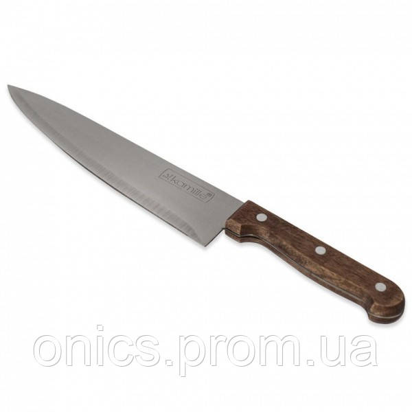 Нож кухонный Шеф-Повар Kamille KM-5306 20 см хорошее качество - фото 1 - id-p2191840420