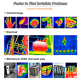 Xintest HT-203U: Мобільний Тепловізор для Перевірки Енергоефективності та Виявлення Тепловтрат, фото 5